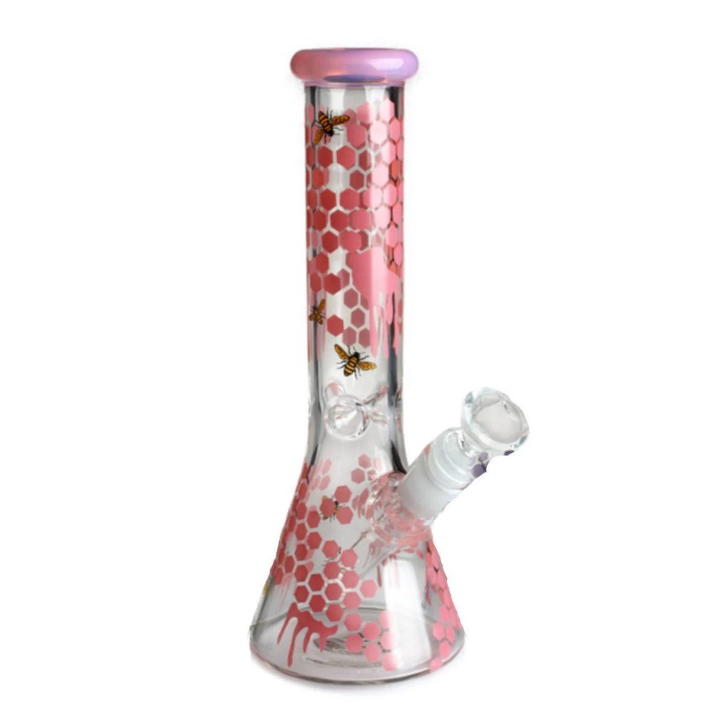 Wholesale Glass Bong 10 Inch Honeycomb Beaker Bong - Image 4